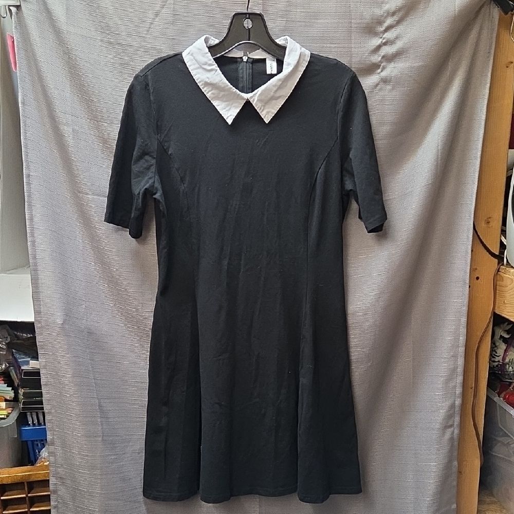 "Wednesday Addams" Gothic Horror Dark Academia Dress Costume‎